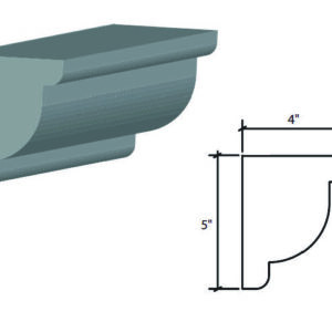 Eave Molding Type 7